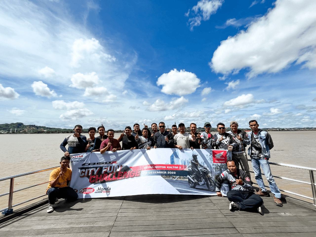 Gelar Honda CB150X City Fun Challenge, Astra Motor Kaltim 2 Hadirkan Pengalaman Berkendara Di Dalam Kota